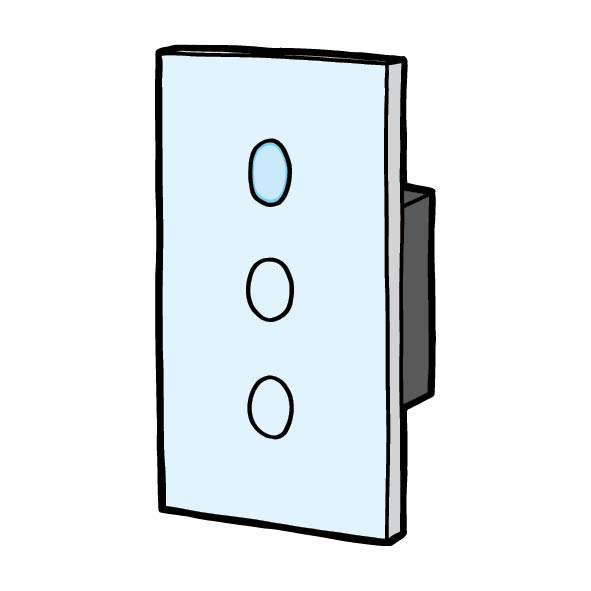 Smart light switch 3 gang